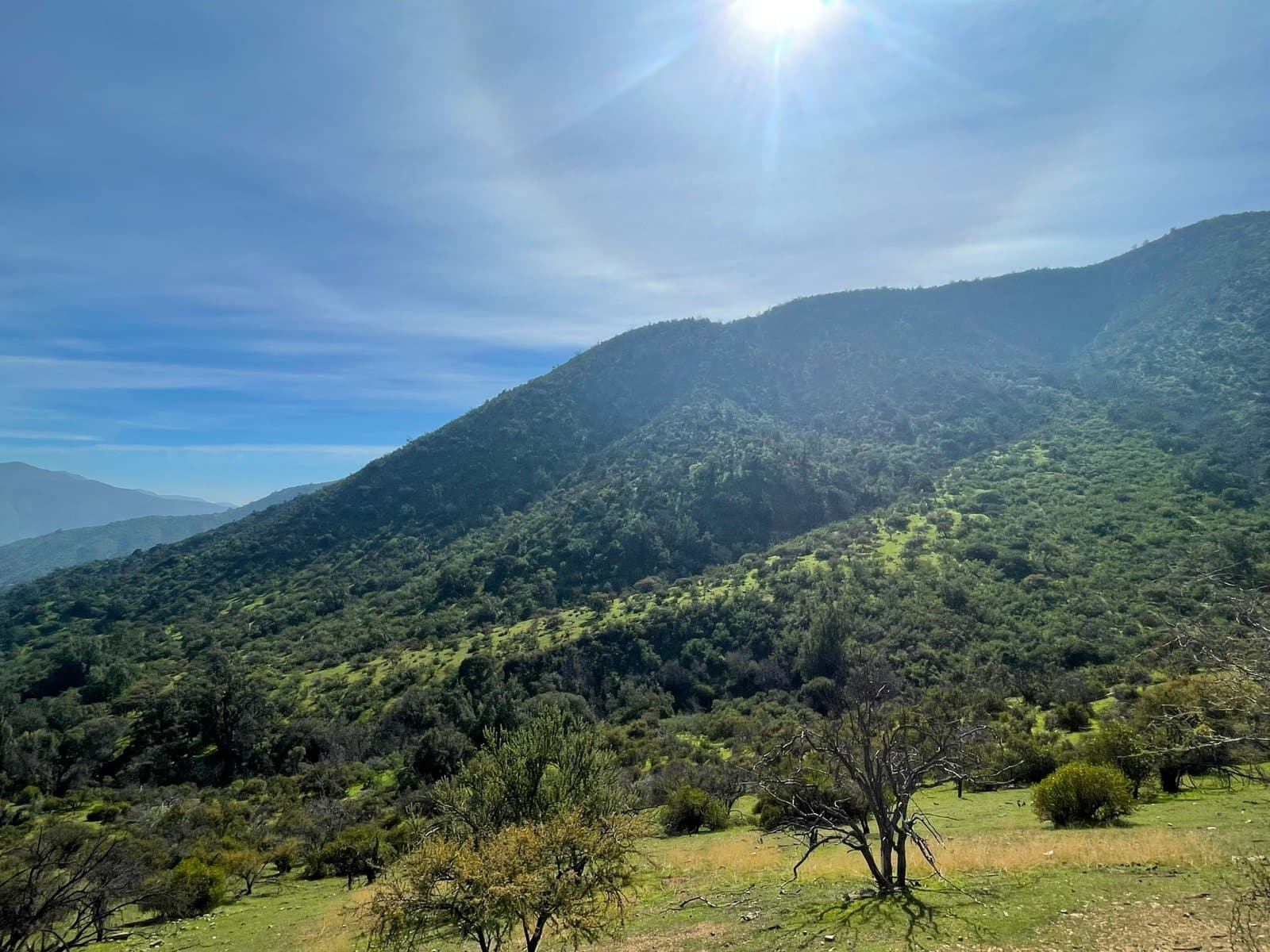 Cerros y montañas — Mirador de Curacaví